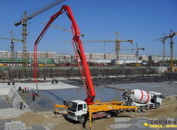 精品泵車靚圖與陶粒應用